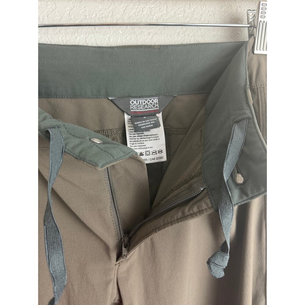 Outdoor Research Ferrosi Pants 4 Grey Brown Regular Lightweight Quick-Drying EUC - Picture 9 of 11